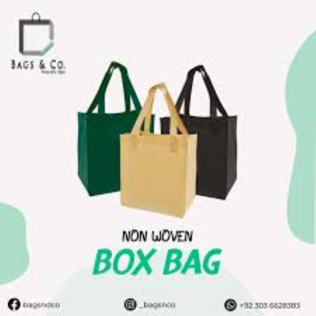WOVEN BAG LARGE NO.30 BOX BAG
